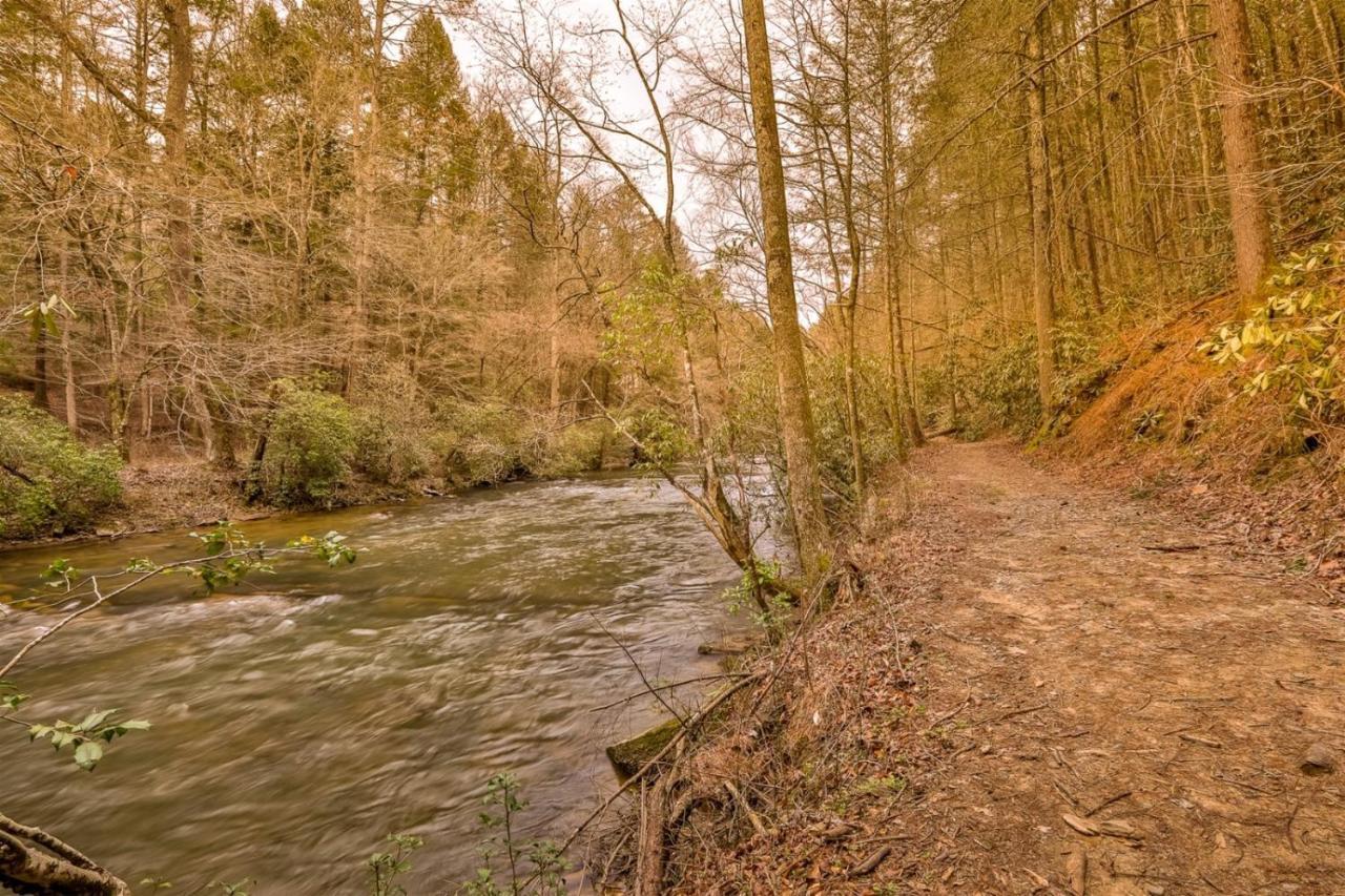 Villa Thistle Trout Ellijay Exterior foto