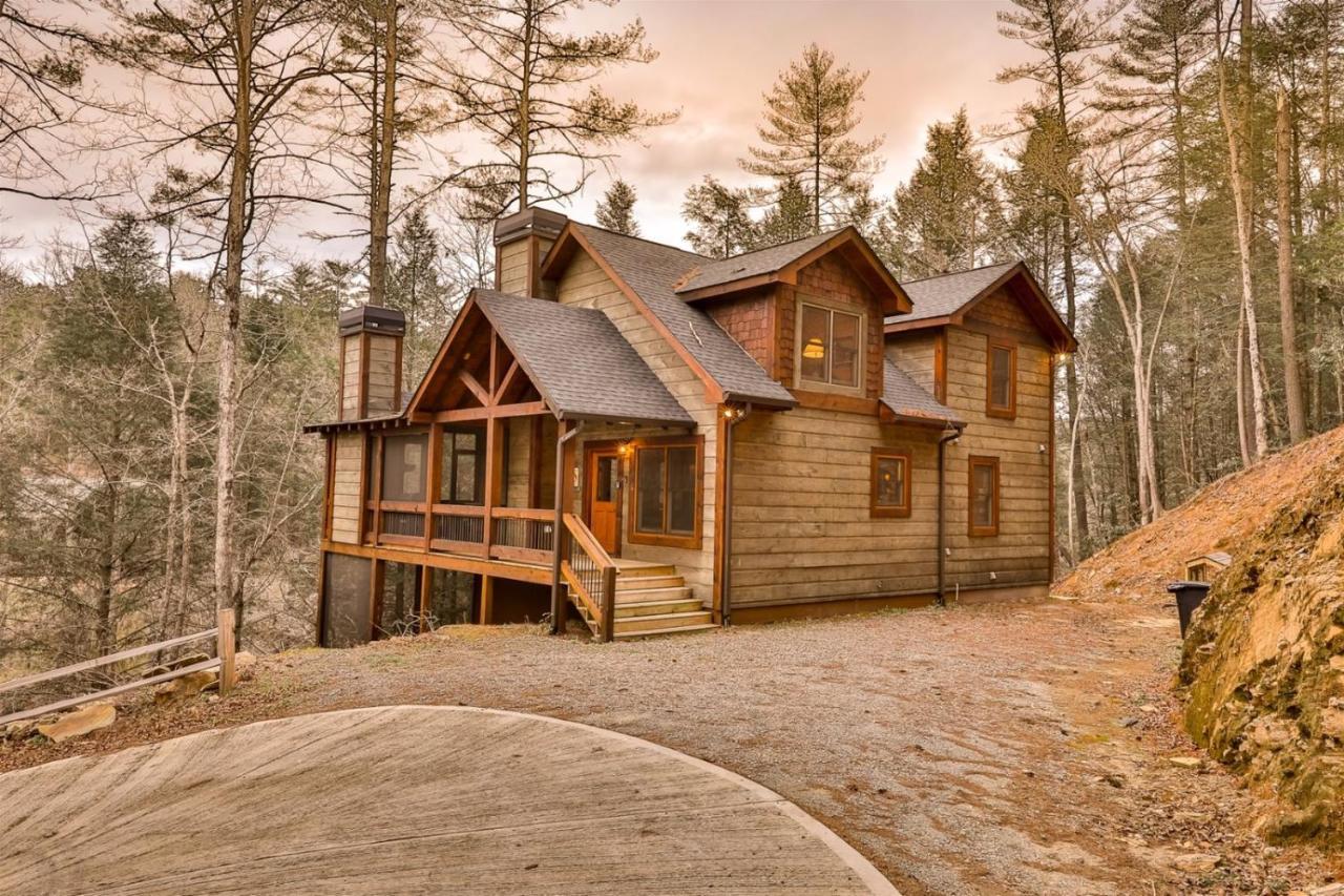 Villa Thistle Trout Ellijay Exterior foto